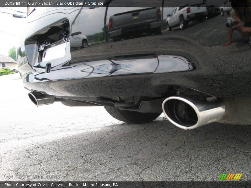 Black Obsidian / Graphite 2009 Infiniti G 37 x Sedan