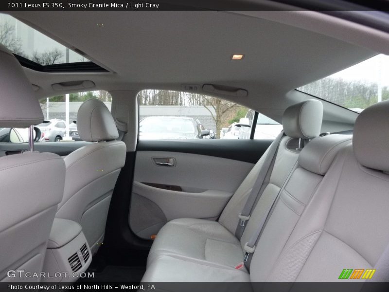 Smoky Granite Mica / Light Gray 2011 Lexus ES 350