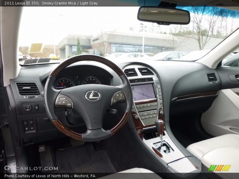 Smoky Granite Mica / Light Gray 2011 Lexus ES 350