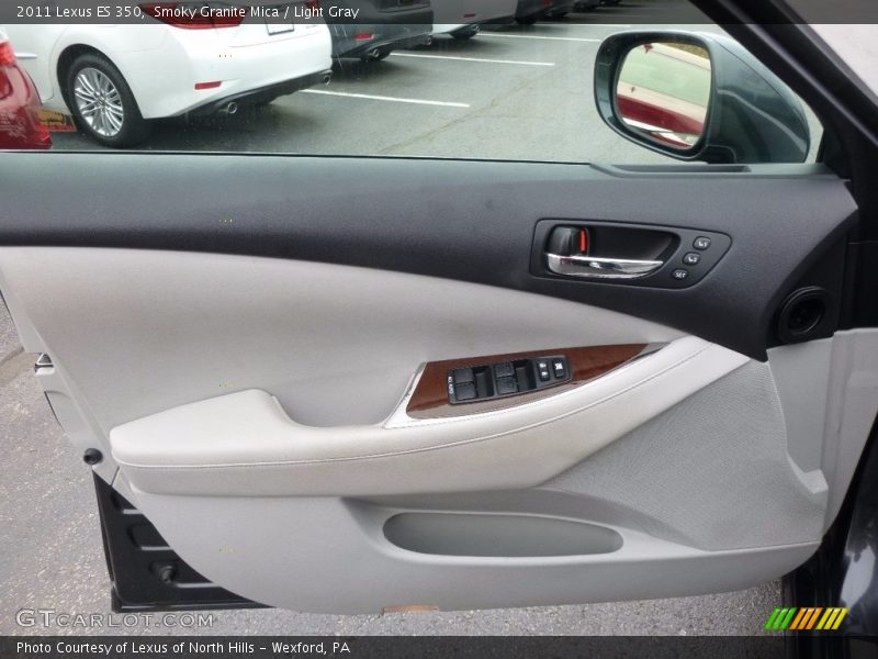 Smoky Granite Mica / Light Gray 2011 Lexus ES 350