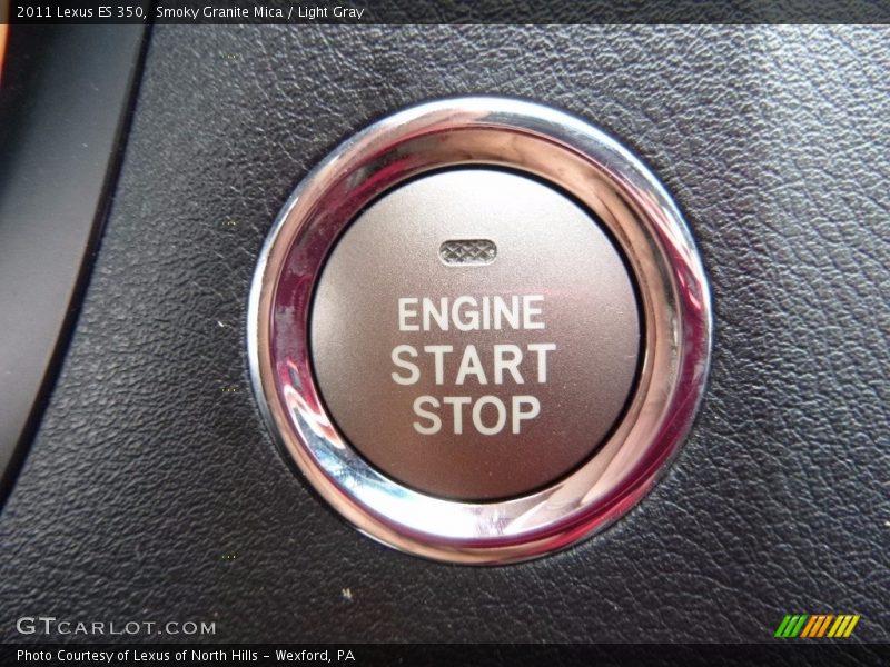 Smoky Granite Mica / Light Gray 2011 Lexus ES 350