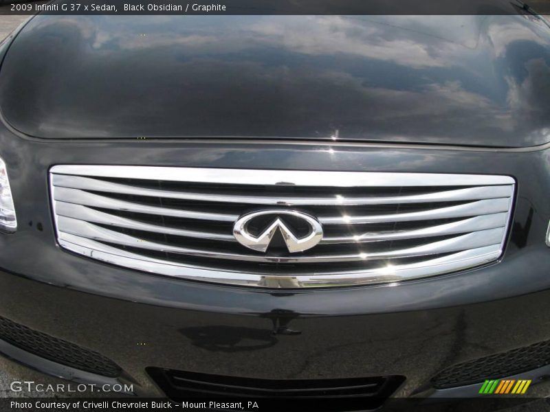Black Obsidian / Graphite 2009 Infiniti G 37 x Sedan