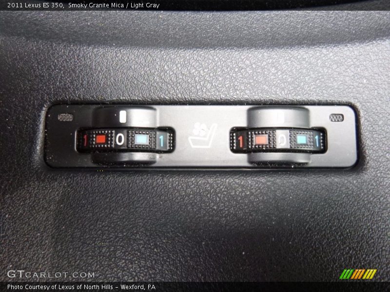 Smoky Granite Mica / Light Gray 2011 Lexus ES 350