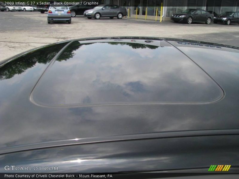 Black Obsidian / Graphite 2009 Infiniti G 37 x Sedan