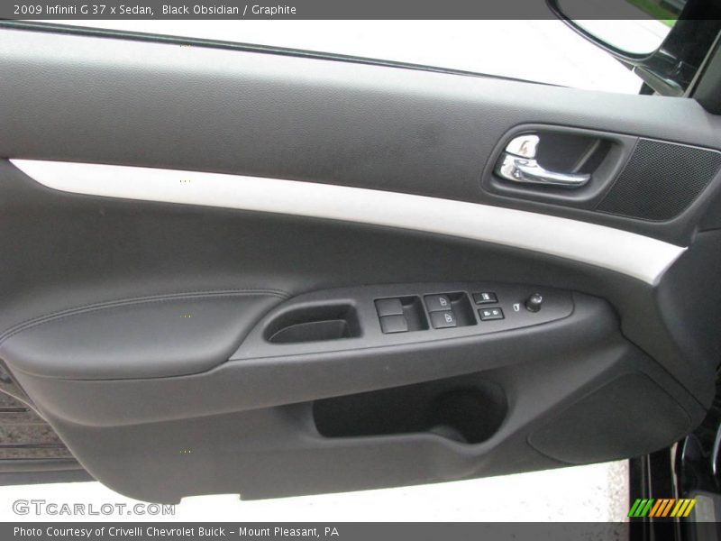 Black Obsidian / Graphite 2009 Infiniti G 37 x Sedan
