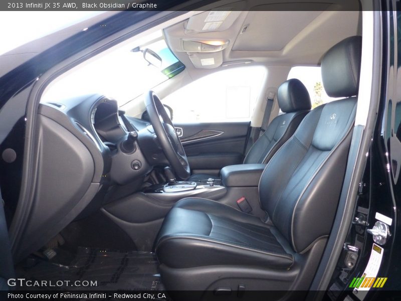 Black Obsidian / Graphite 2013 Infiniti JX 35 AWD