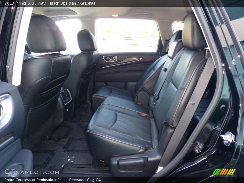 Black Obsidian / Graphite 2013 Infiniti JX 35 AWD