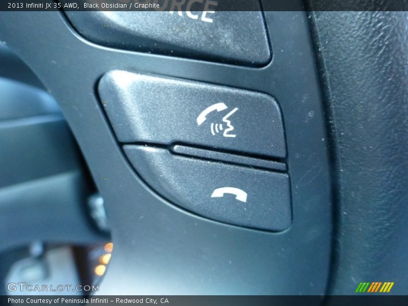 Black Obsidian / Graphite 2013 Infiniti JX 35 AWD
