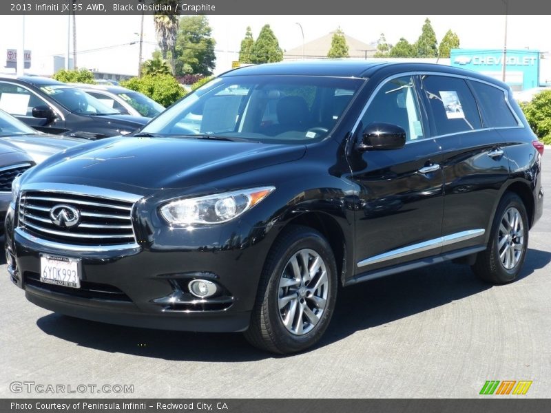 Black Obsidian / Graphite 2013 Infiniti JX 35 AWD