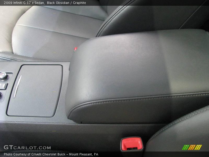Black Obsidian / Graphite 2009 Infiniti G 37 x Sedan
