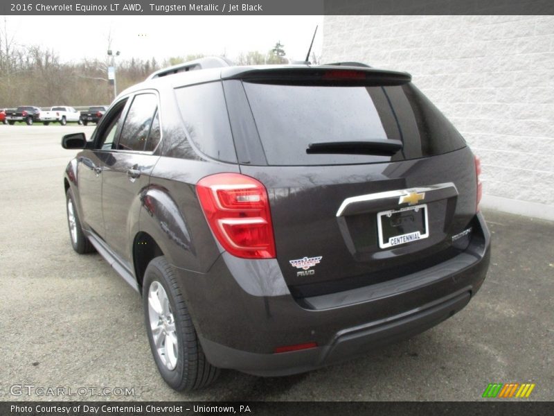 Tungsten Metallic / Jet Black 2016 Chevrolet Equinox LT AWD