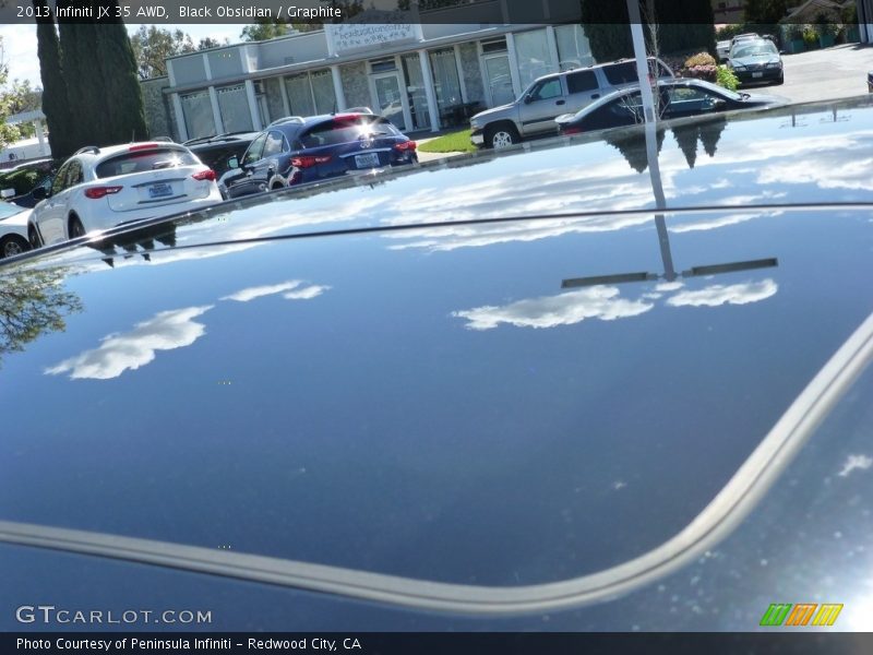 Black Obsidian / Graphite 2013 Infiniti JX 35 AWD