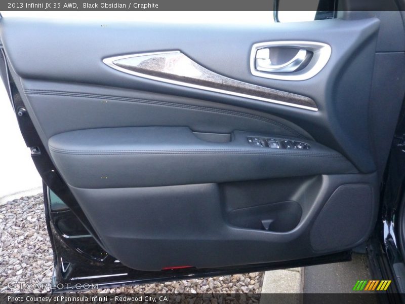 Black Obsidian / Graphite 2013 Infiniti JX 35 AWD