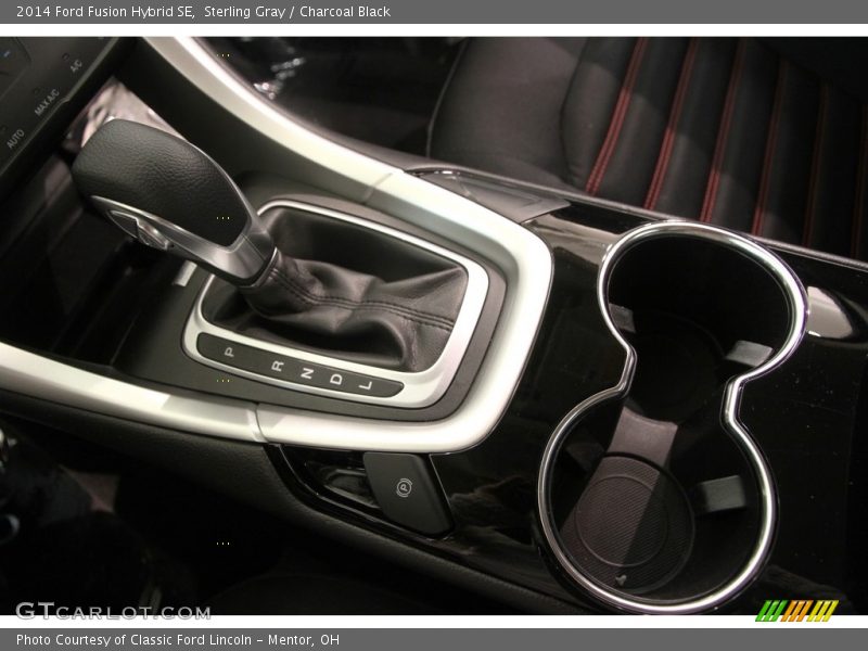 Sterling Gray / Charcoal Black 2014 Ford Fusion Hybrid SE