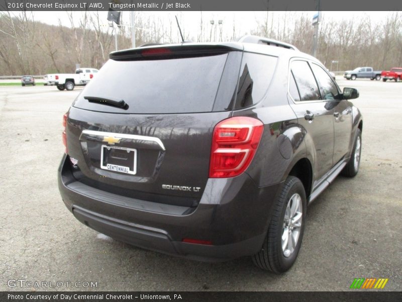 Tungsten Metallic / Jet Black 2016 Chevrolet Equinox LT AWD