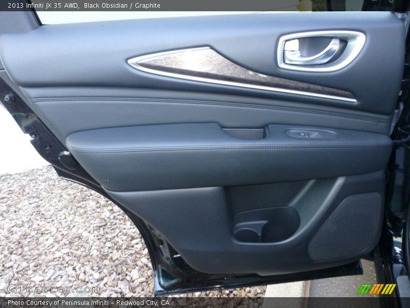 Black Obsidian / Graphite 2013 Infiniti JX 35 AWD