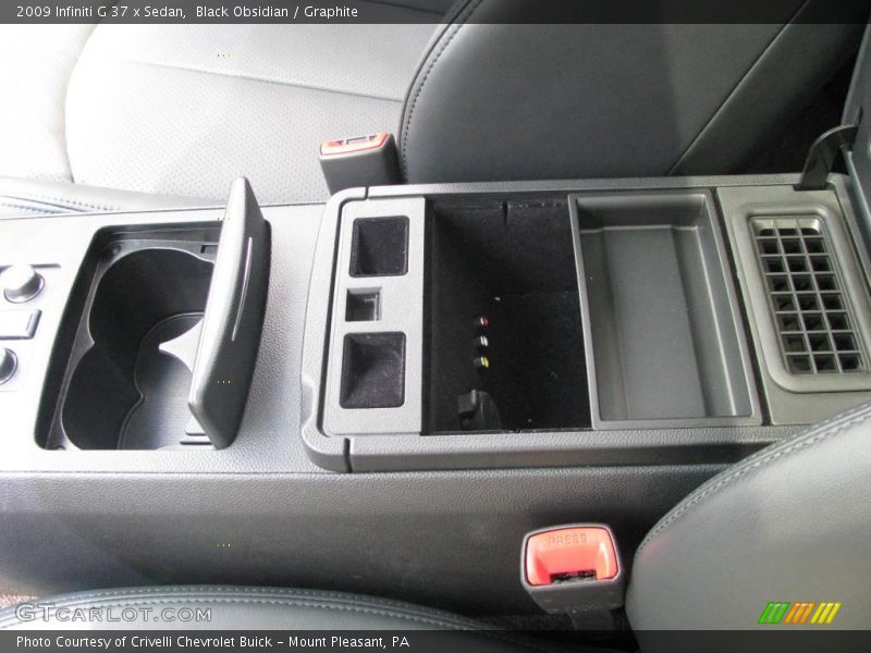 Black Obsidian / Graphite 2009 Infiniti G 37 x Sedan