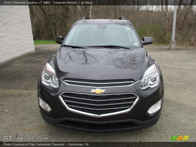 Tungsten Metallic / Jet Black 2016 Chevrolet Equinox LT AWD