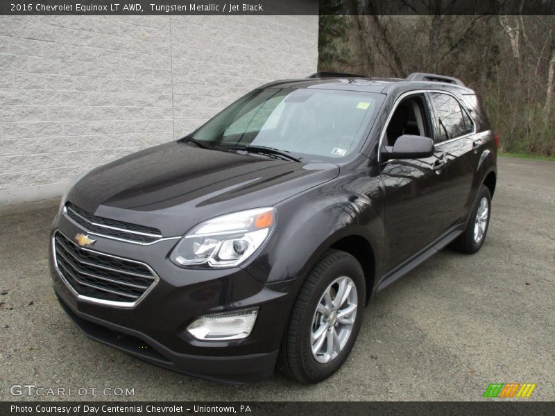 Tungsten Metallic / Jet Black 2016 Chevrolet Equinox LT AWD