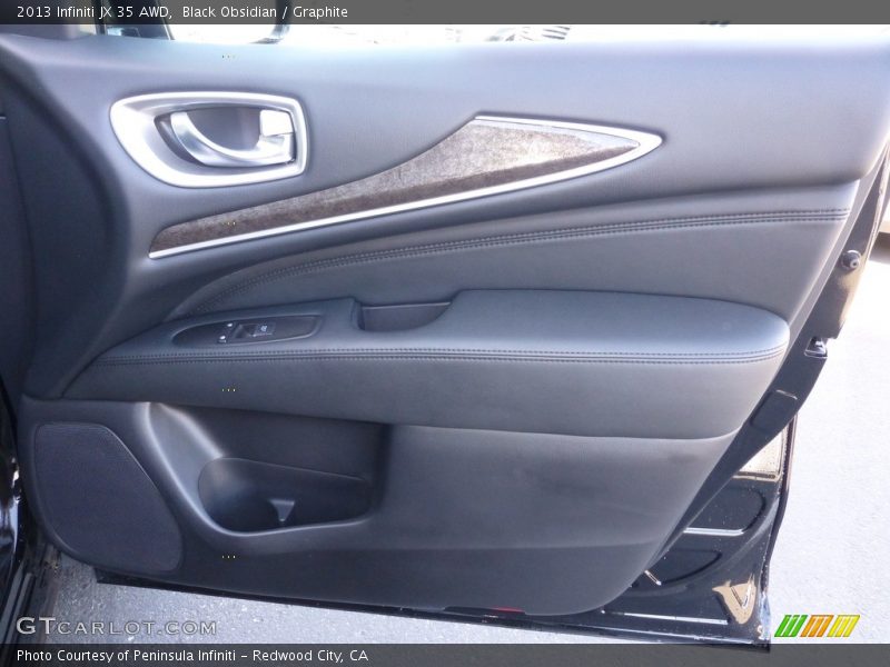 Black Obsidian / Graphite 2013 Infiniti JX 35 AWD