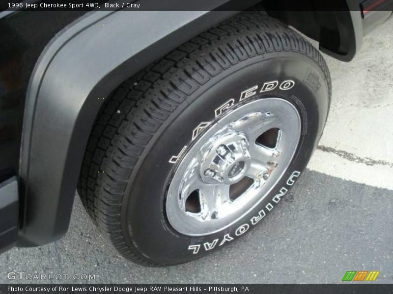 Black / Gray 1996 Jeep Cherokee Sport 4WD