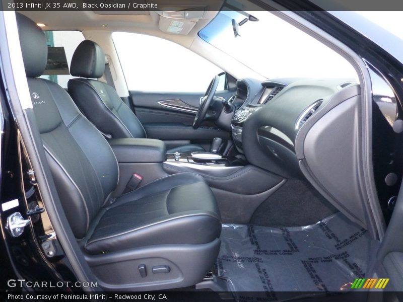 Black Obsidian / Graphite 2013 Infiniti JX 35 AWD
