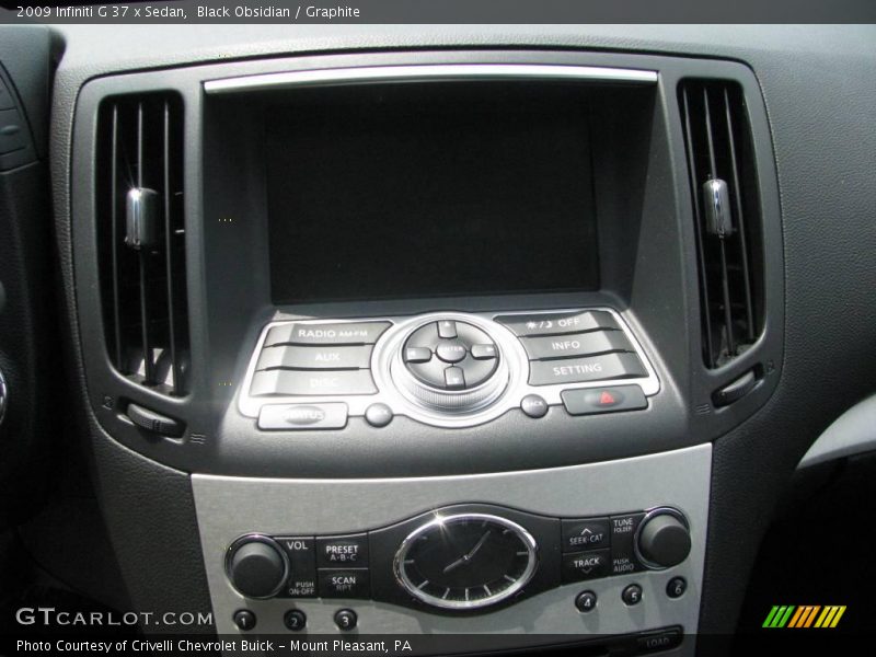 Black Obsidian / Graphite 2009 Infiniti G 37 x Sedan