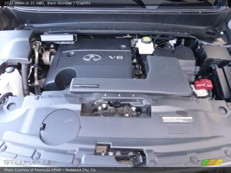 Black Obsidian / Graphite 2013 Infiniti JX 35 AWD