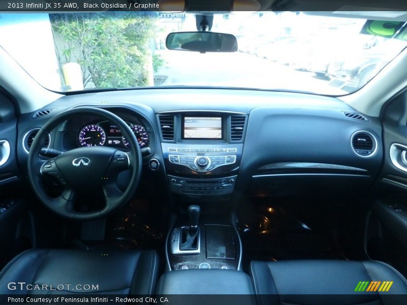 Black Obsidian / Graphite 2013 Infiniti JX 35 AWD