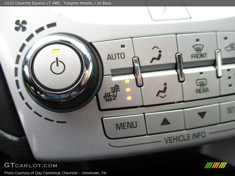 Tungsten Metallic / Jet Black 2016 Chevrolet Equinox LT AWD