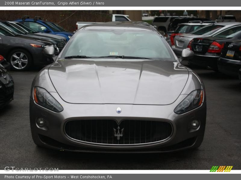 Grigio Alfieri (Silver) / Nero 2008 Maserati GranTurismo