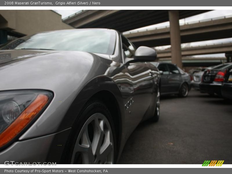 Grigio Alfieri (Silver) / Nero 2008 Maserati GranTurismo