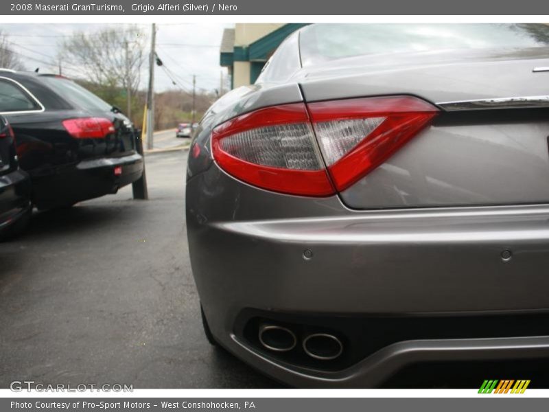 Grigio Alfieri (Silver) / Nero 2008 Maserati GranTurismo