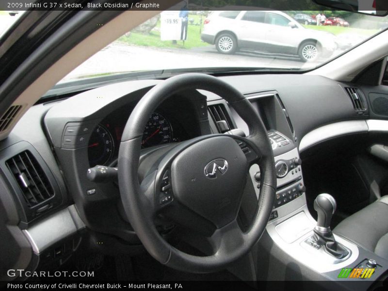 Black Obsidian / Graphite 2009 Infiniti G 37 x Sedan