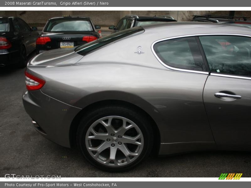 Grigio Alfieri (Silver) / Nero 2008 Maserati GranTurismo