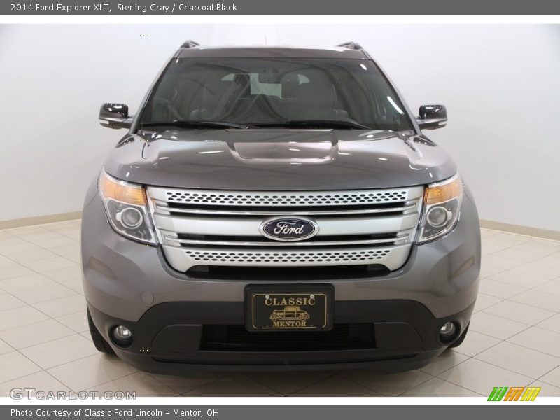 Sterling Gray / Charcoal Black 2014 Ford Explorer XLT