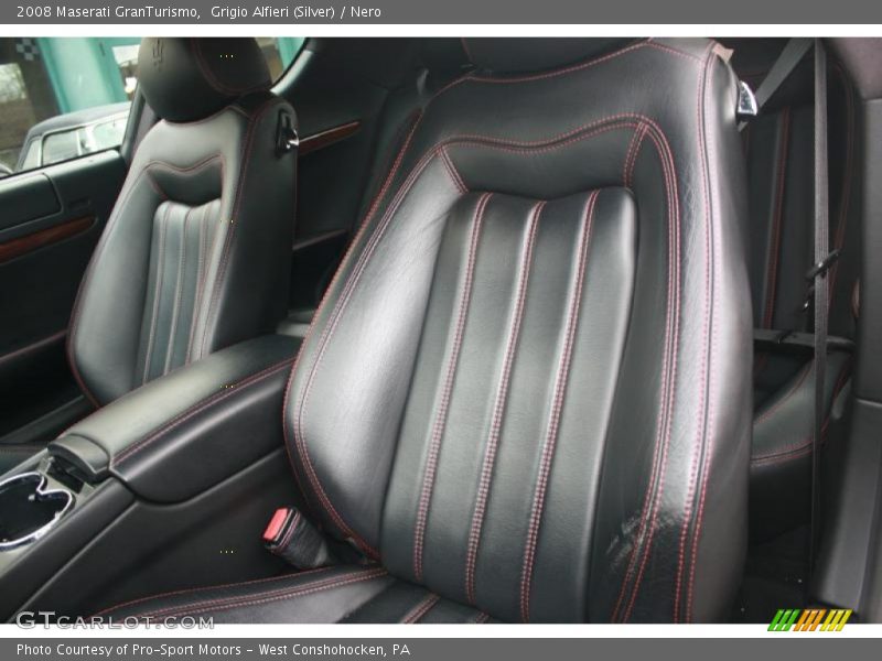 Grigio Alfieri (Silver) / Nero 2008 Maserati GranTurismo