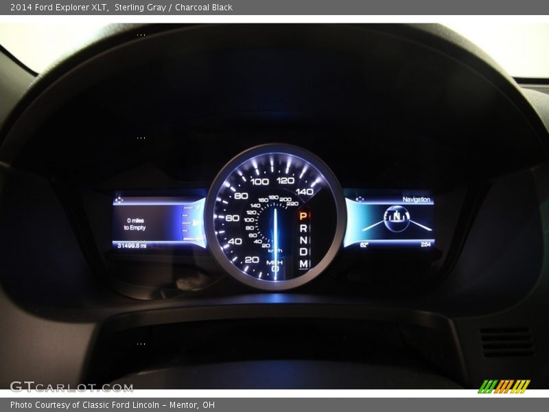 Sterling Gray / Charcoal Black 2014 Ford Explorer XLT