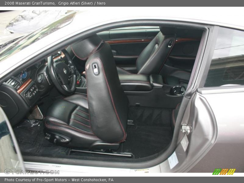 Grigio Alfieri (Silver) / Nero 2008 Maserati GranTurismo