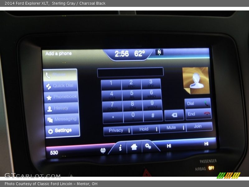 Sterling Gray / Charcoal Black 2014 Ford Explorer XLT