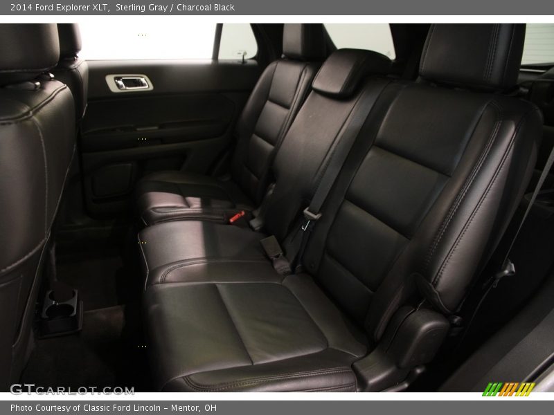 Sterling Gray / Charcoal Black 2014 Ford Explorer XLT
