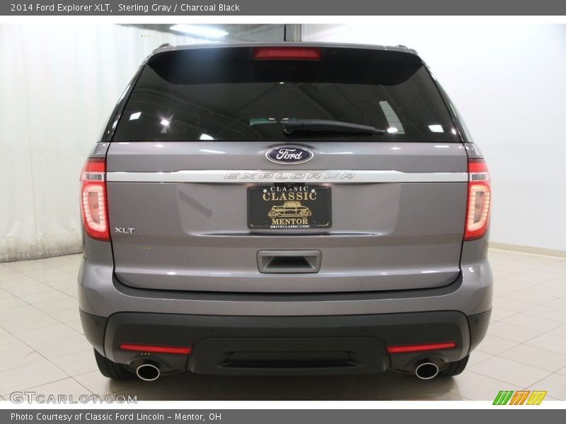 Sterling Gray / Charcoal Black 2014 Ford Explorer XLT