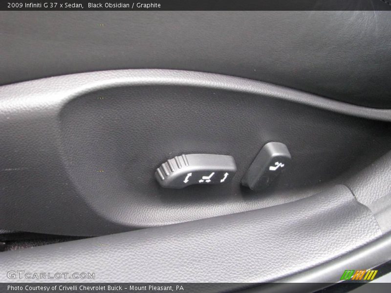 Black Obsidian / Graphite 2009 Infiniti G 37 x Sedan