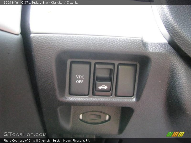 Black Obsidian / Graphite 2009 Infiniti G 37 x Sedan