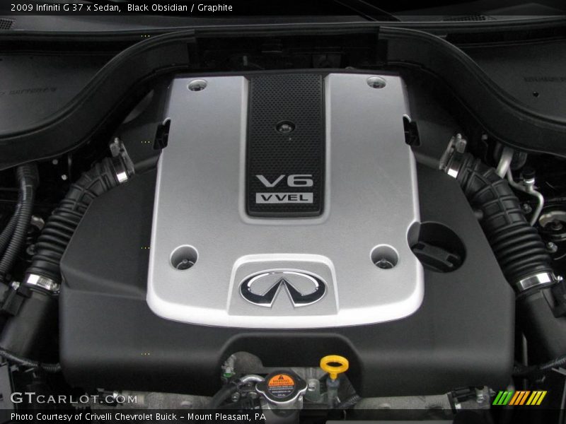 Black Obsidian / Graphite 2009 Infiniti G 37 x Sedan