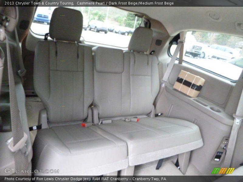 Cashmere Pearl / Dark Frost Beige/Medium Frost Beige 2013 Chrysler Town & Country Touring