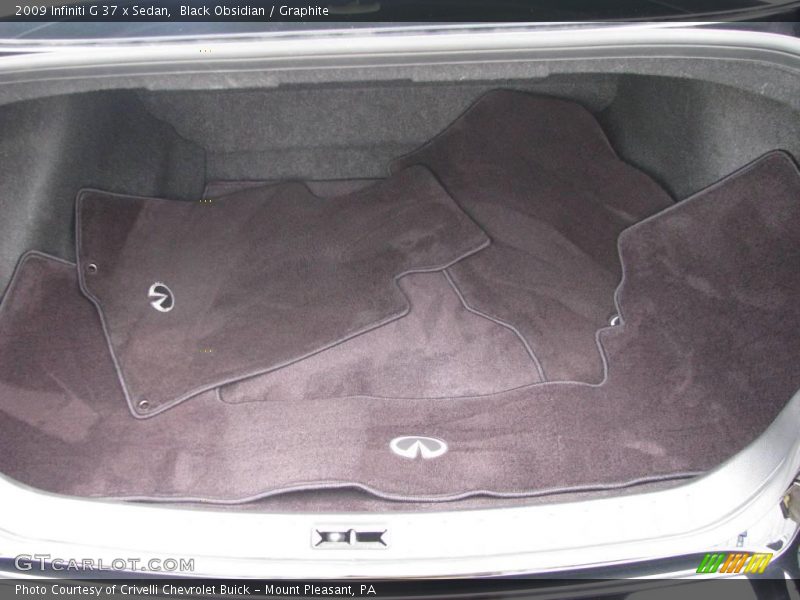Black Obsidian / Graphite 2009 Infiniti G 37 x Sedan