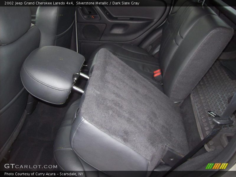 Silverstone Metallic / Dark Slate Gray 2002 Jeep Grand Cherokee Laredo 4x4