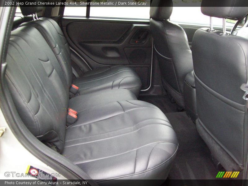 Silverstone Metallic / Dark Slate Gray 2002 Jeep Grand Cherokee Laredo 4x4