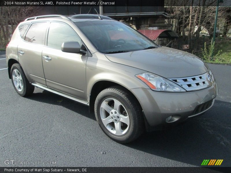 Polished Pewter Metallic / Charcoal 2004 Nissan Murano SL AWD